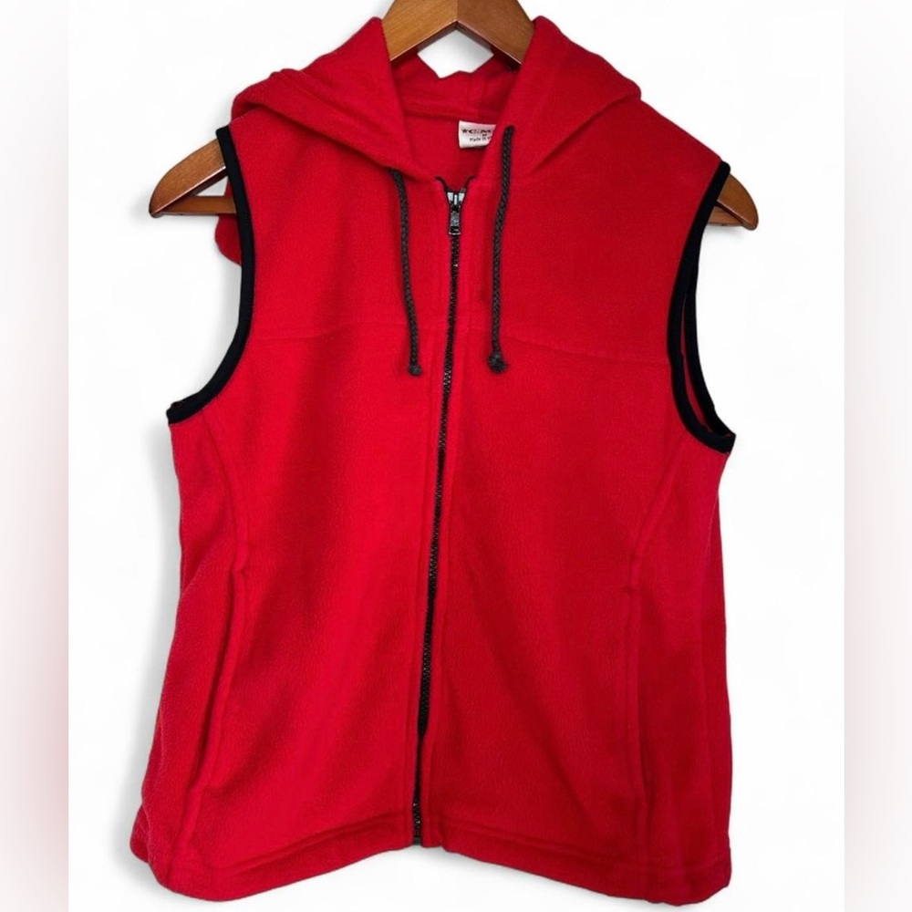 CMI Red Fleece Vest – Size Medium